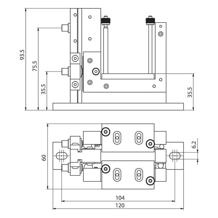 Oven for Nonlinear Crystals CH9