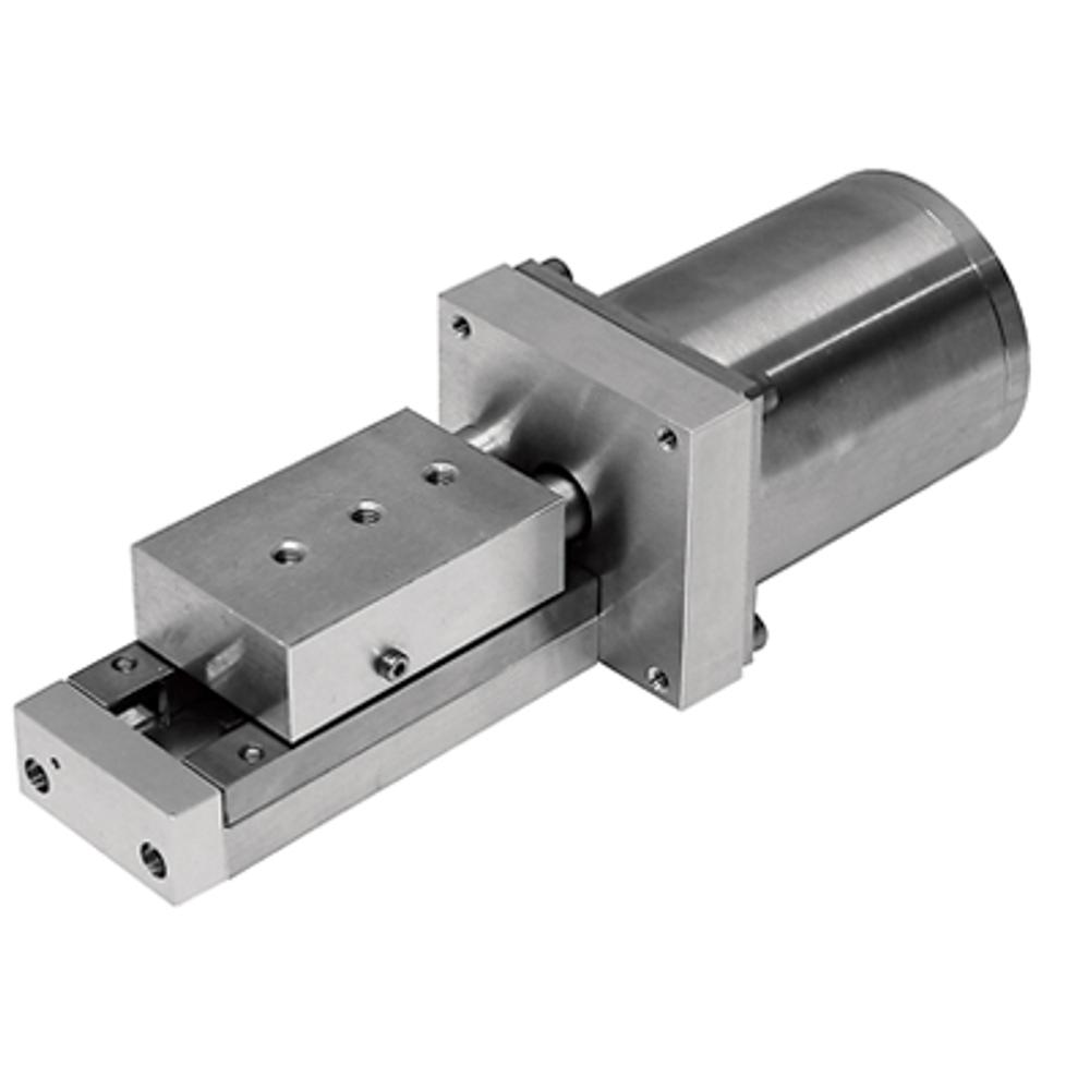 Vacuum Compatible Narrow Motorized Translation Stage with DC Motor 961-0060V