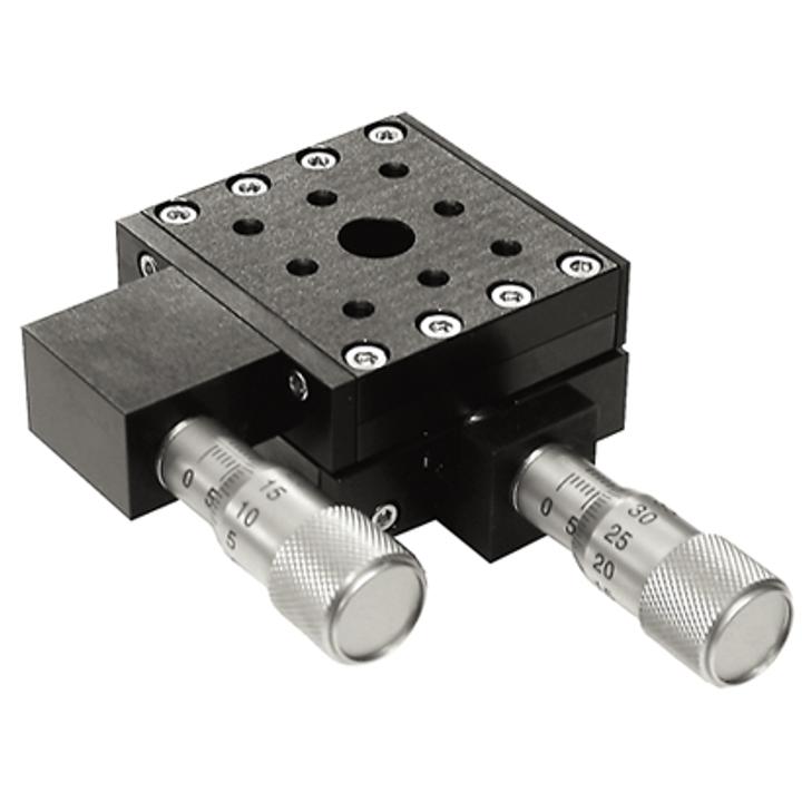 Low Profile Two-Axes Aluminium Translation Stage of Side Control 860-0094-02