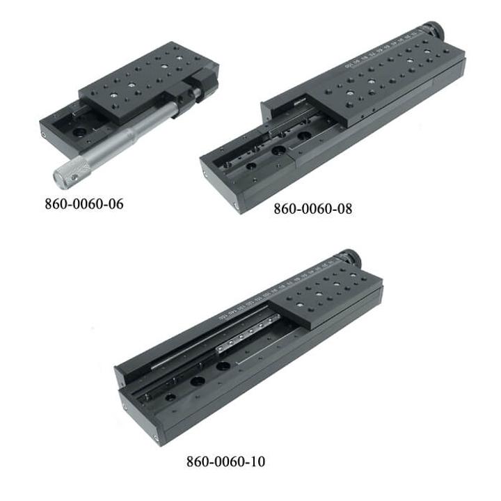Medium (width 50 mm) Aluminium Translation Stages 860-0060