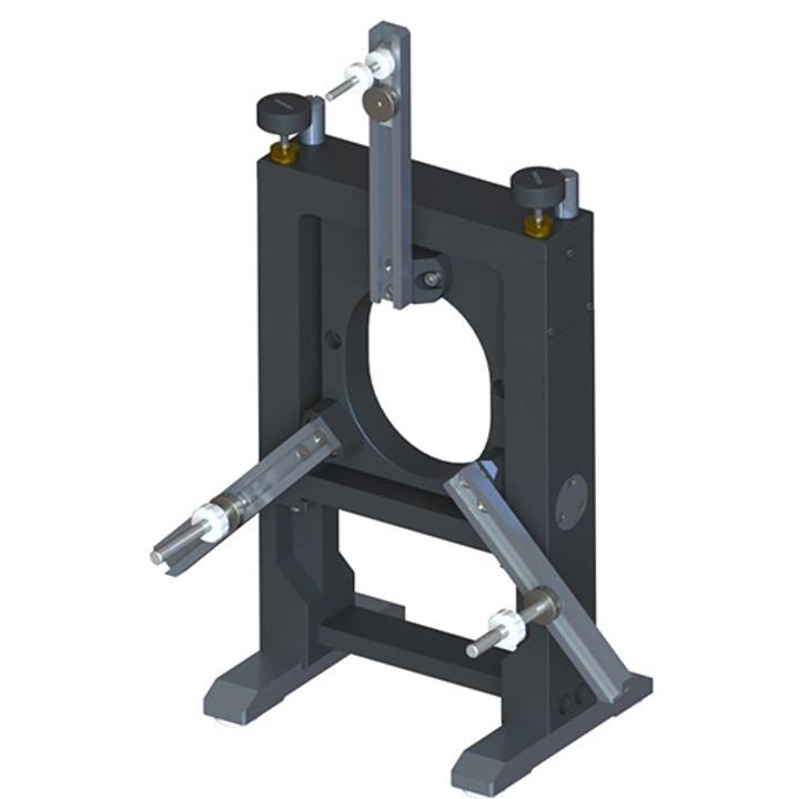 Precise Adjustable Kinematic Mount for Large Optics 840-0005-05